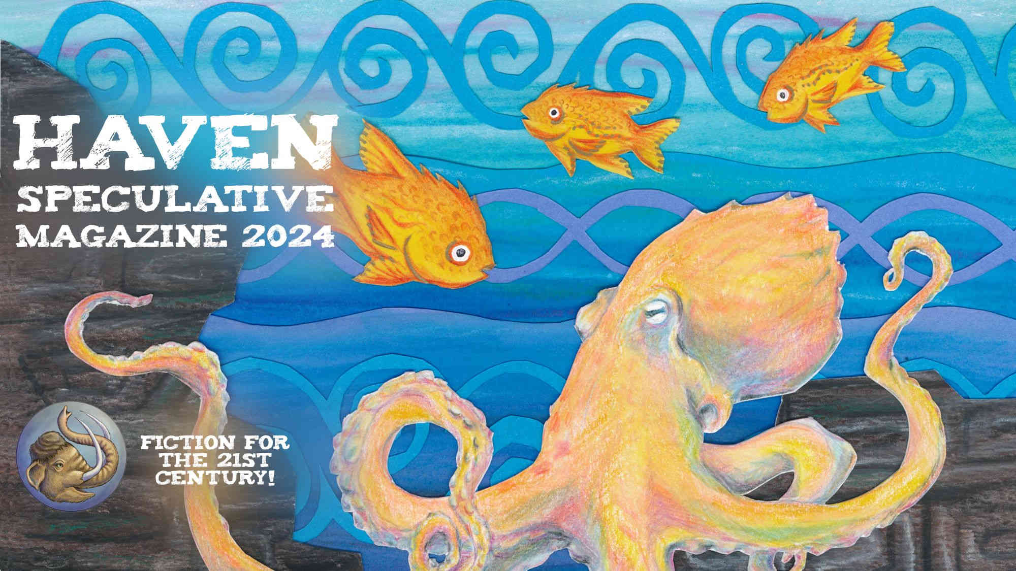 Kickstarter 2024 banner image for Haven Spec Magazine